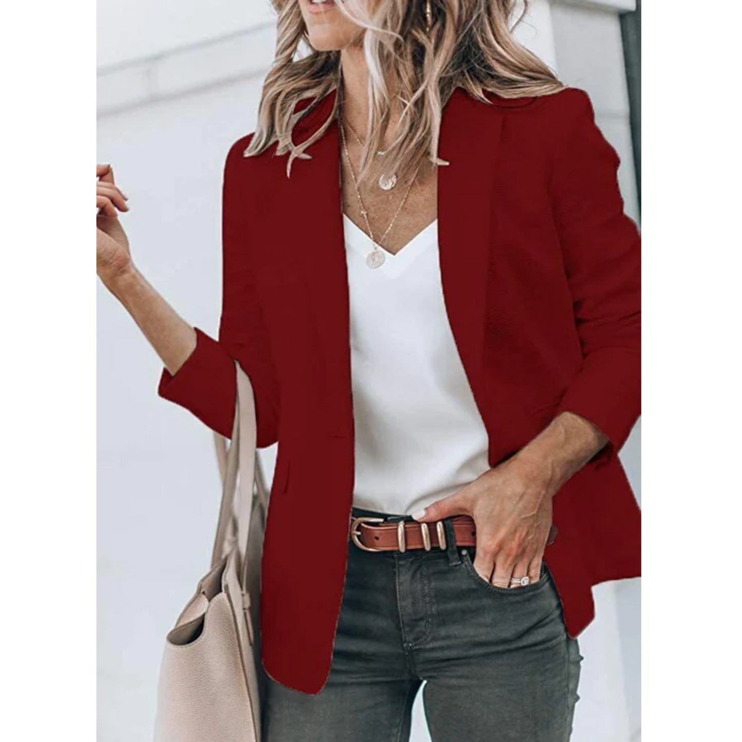Sophia - Damen Blazer klassisch mit Reverskragen
