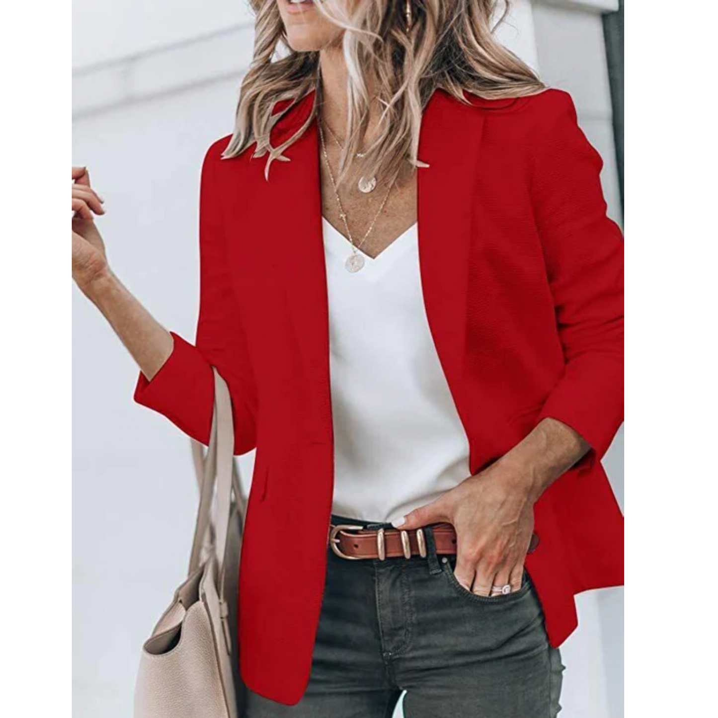 Sophia - Damen Blazer klassisch mit Reverskragen