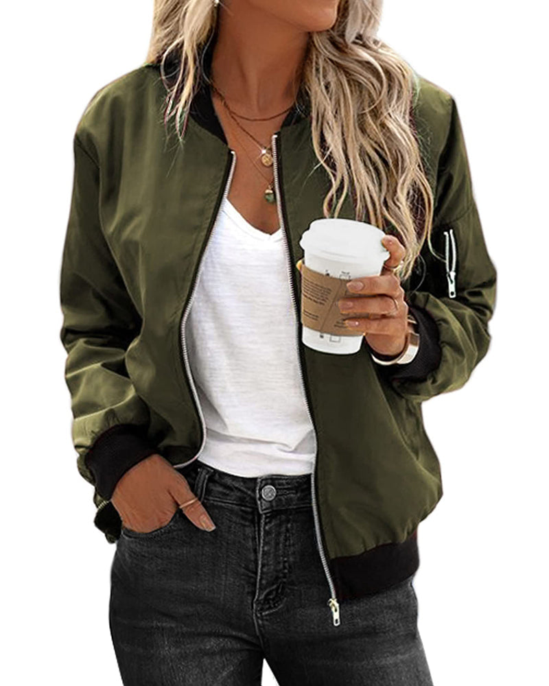Mila – Leichte Bomberjacke Damen