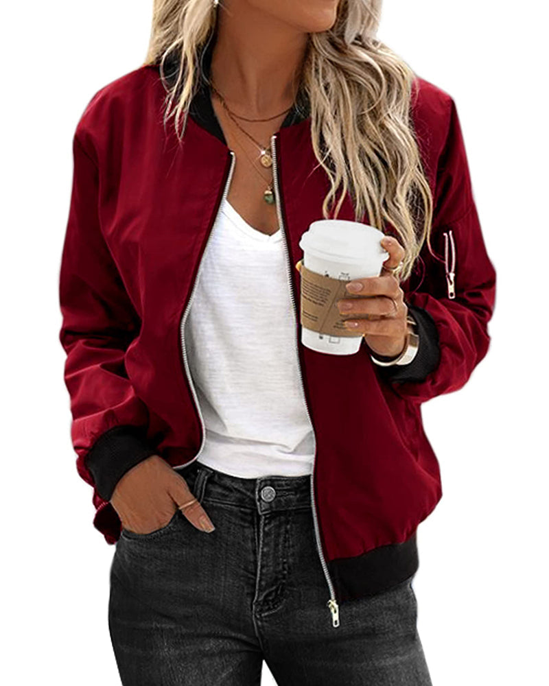 Mila – Leichte Bomberjacke Damen