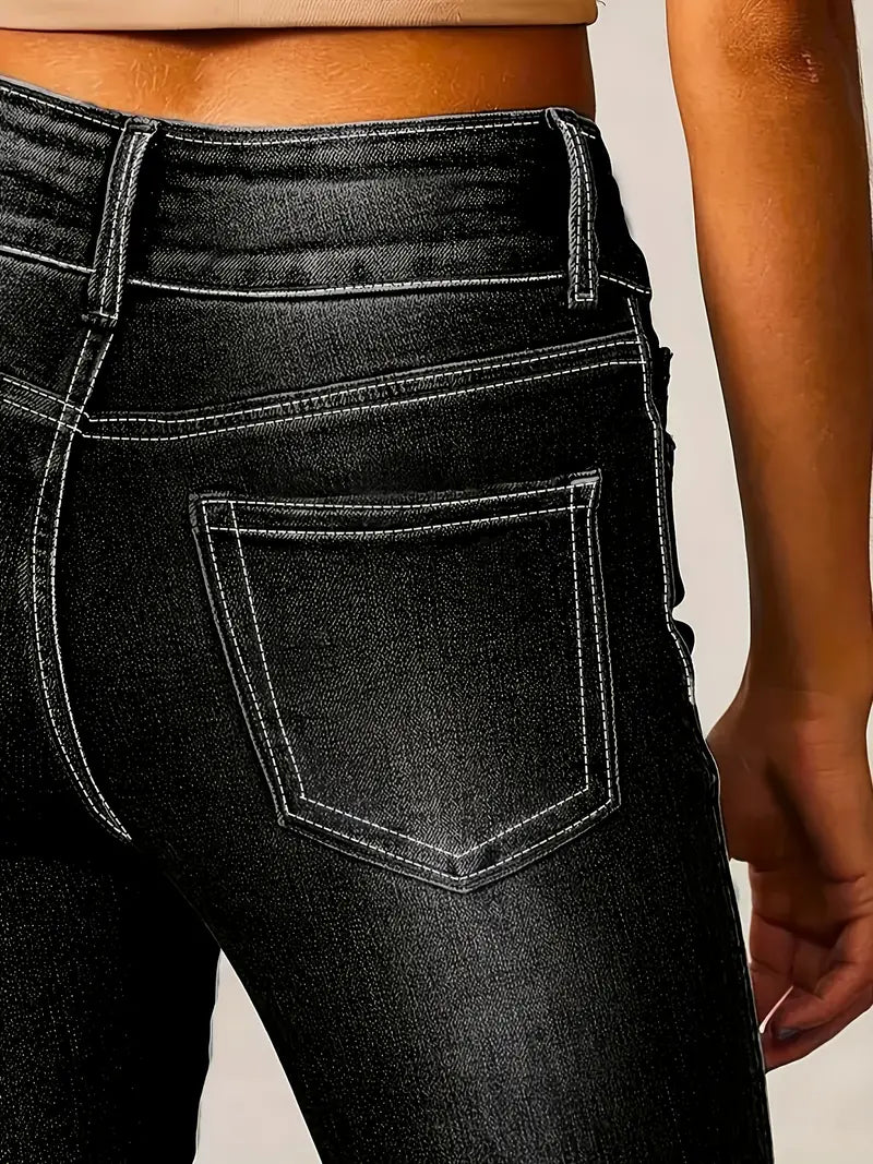 Sophie – High Waist Bootcut Jeans Damen