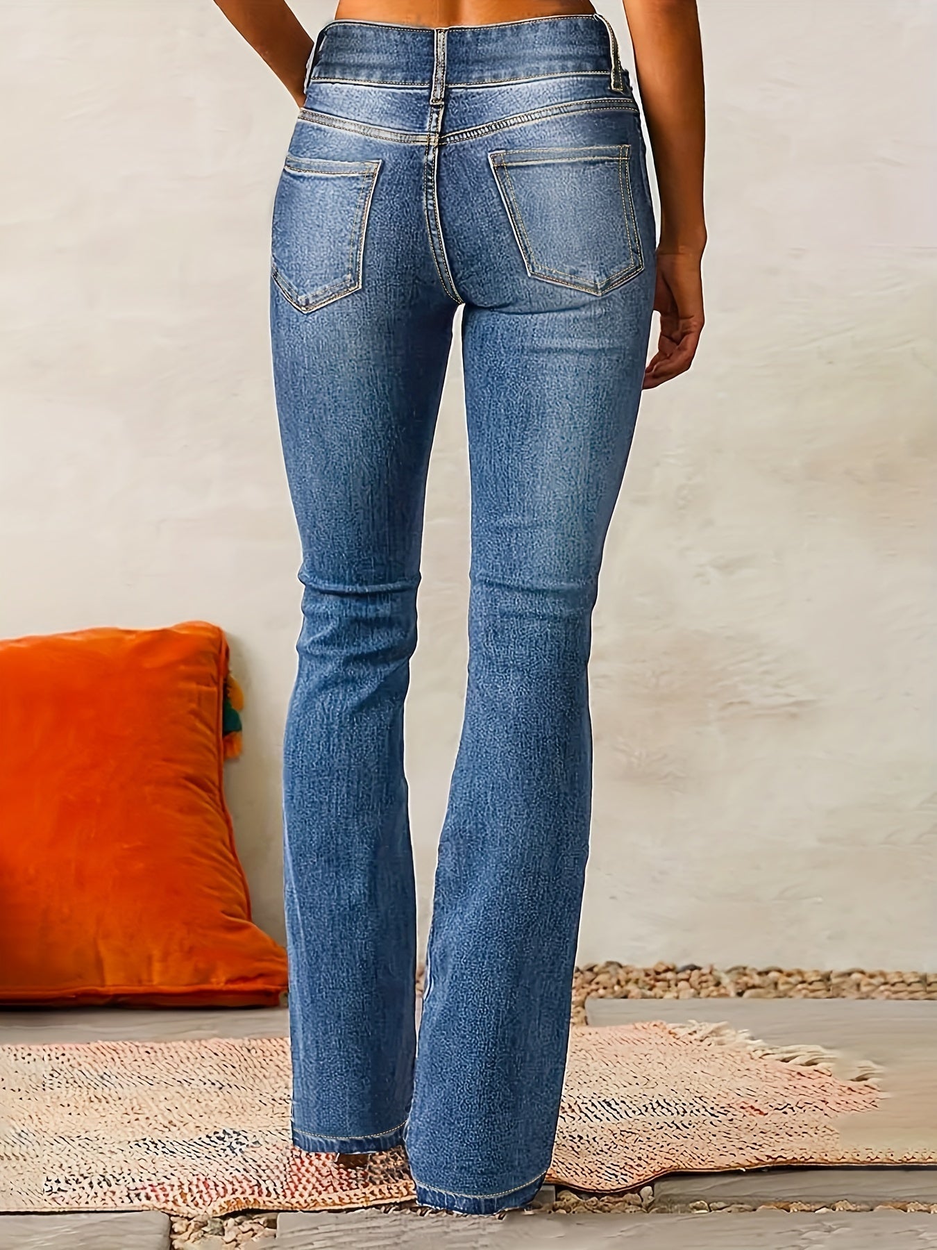 Sophie – High Waist Bootcut Jeans Damen