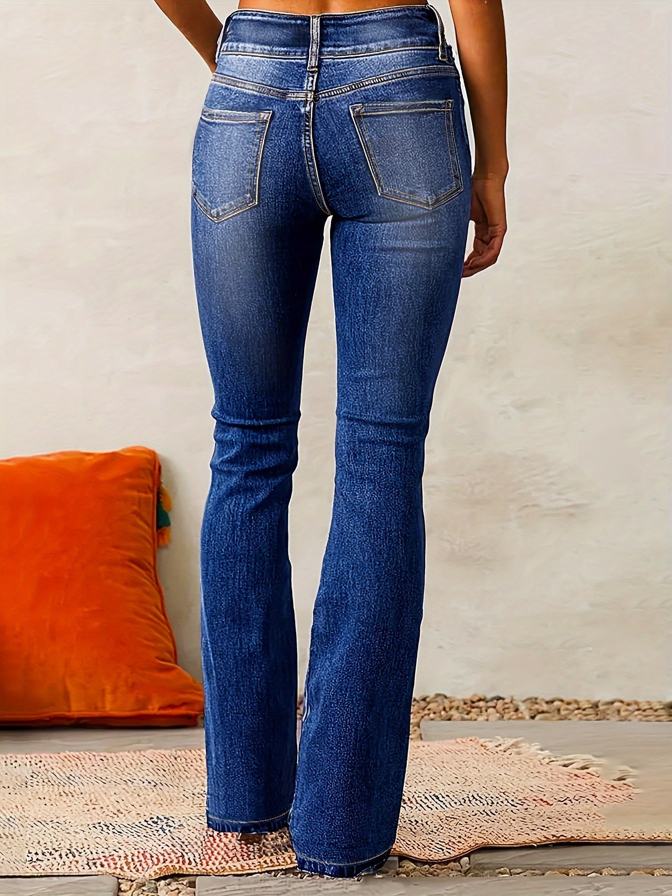 Sophie – High Waist Bootcut Jeans Damen