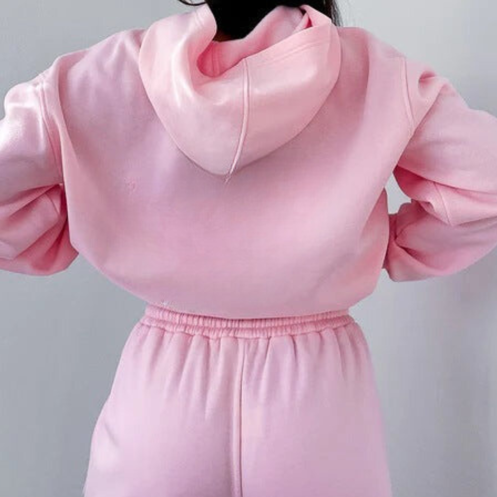Sophia - Damen Hoodie Zweiteiler Set mit Jogginghose