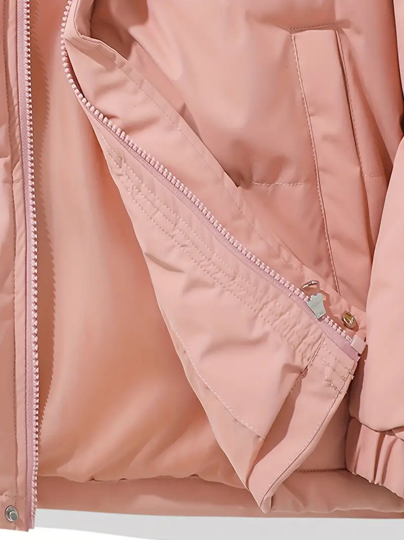Sofia - Damen Winterjacke Pufferjacke mit Kapuze