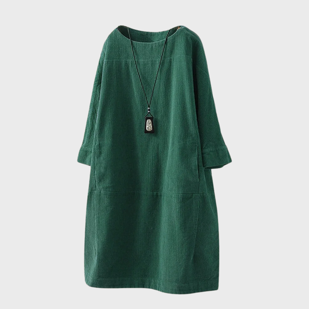 Clara - Damen Freizeitkleid mit lockerer Passform