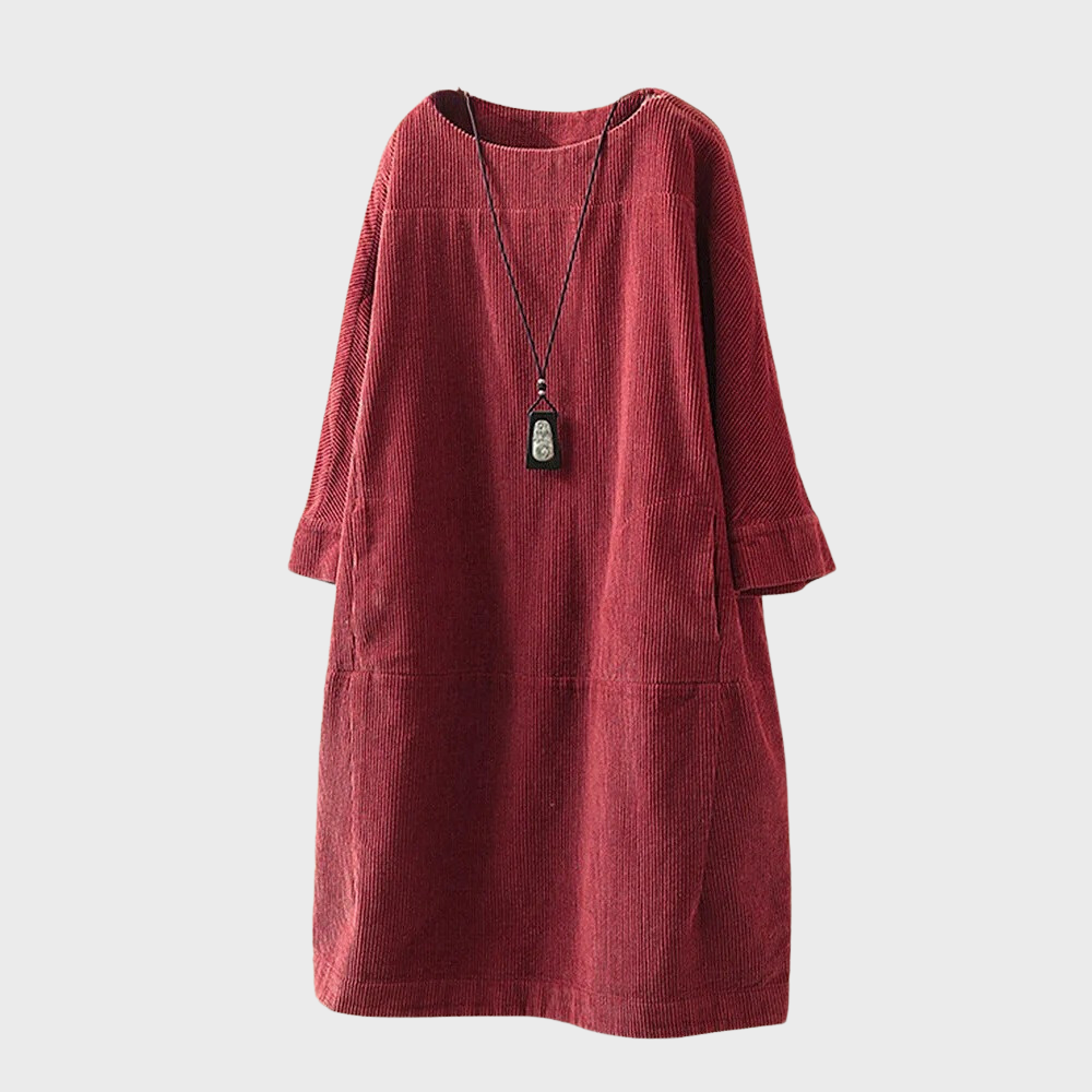 Clara - Damen Freizeitkleid mit lockerer Passform