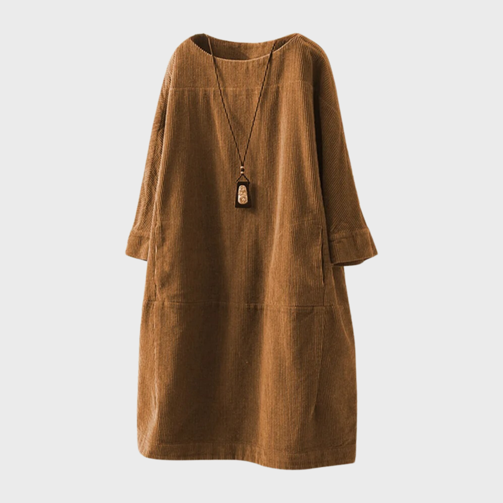 Clara - Damen Freizeitkleid mit lockerer Passform