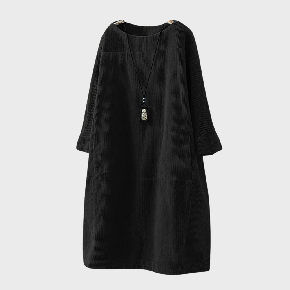 Clara - Damen Freizeitkleid mit lockerer Passform
