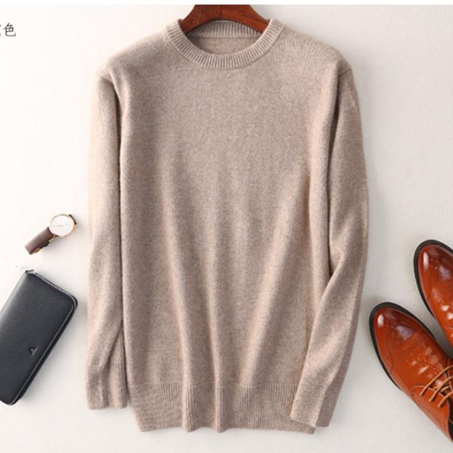 Noel – Kaschmirpullover Herren mit Rundhalsausschnitt