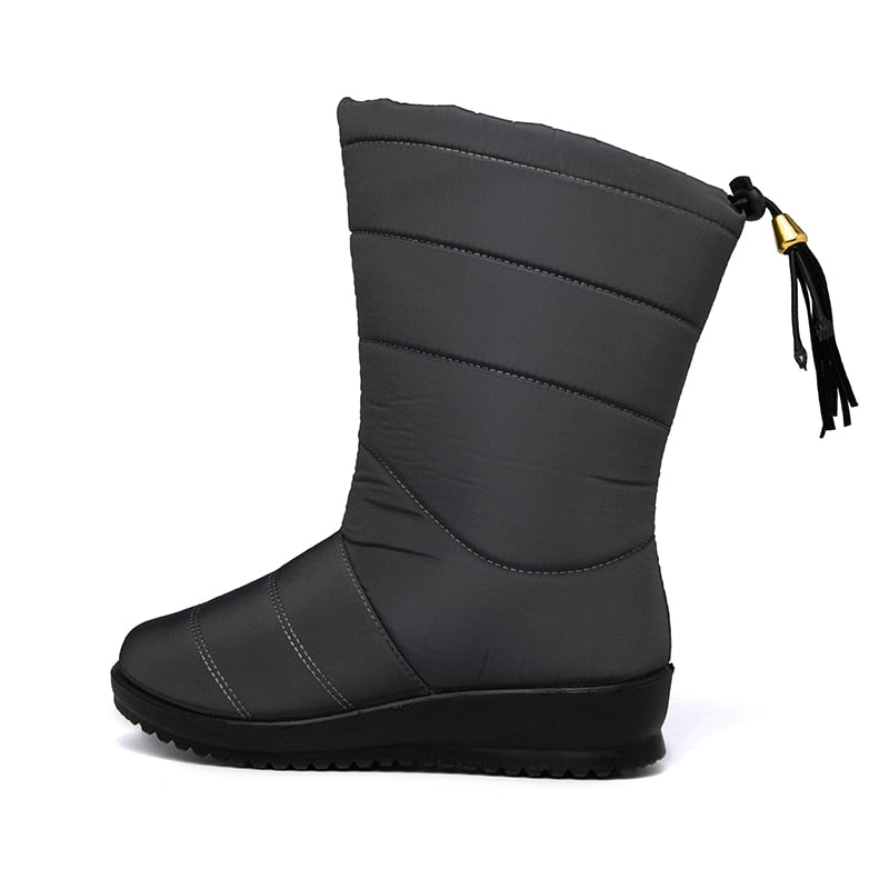 Lina – Gefütterte Winterstiefel Damen mit Rutschfester Sohle