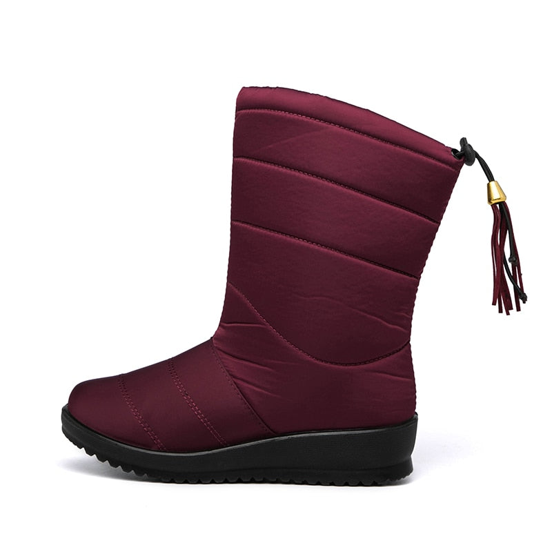 Lina – Gefütterte Winterstiefel Damen mit Rutschfester Sohle