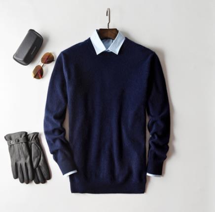 Noel – Kaschmirpullover Herren mit Rundhalsausschnitt