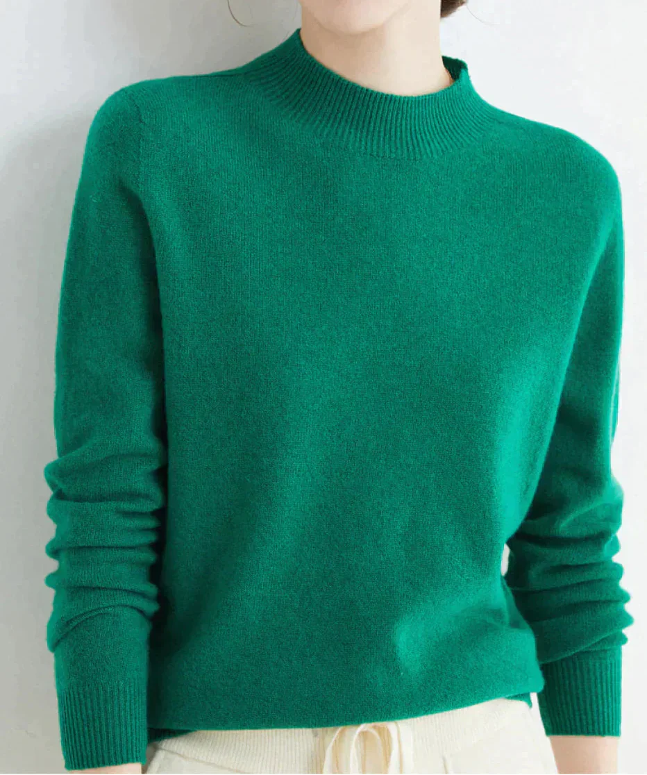 Clara – Klassischer Kaschmir Damenpullover