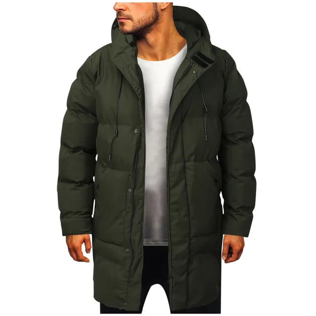Max – Langer Herren Parka mit Kapuze
