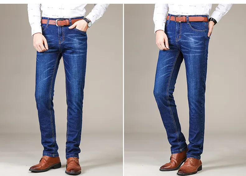 Leon - Herrenjeans mit Stretch und geradem Schnitt