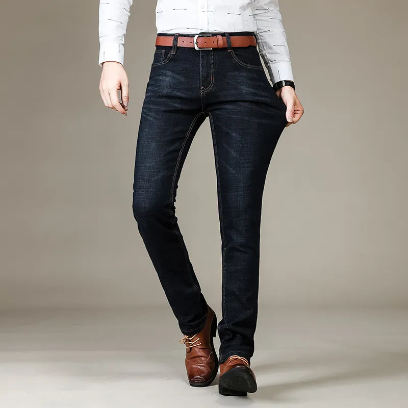 Leon - Herrenjeans mit Stretch und geradem Schnitt