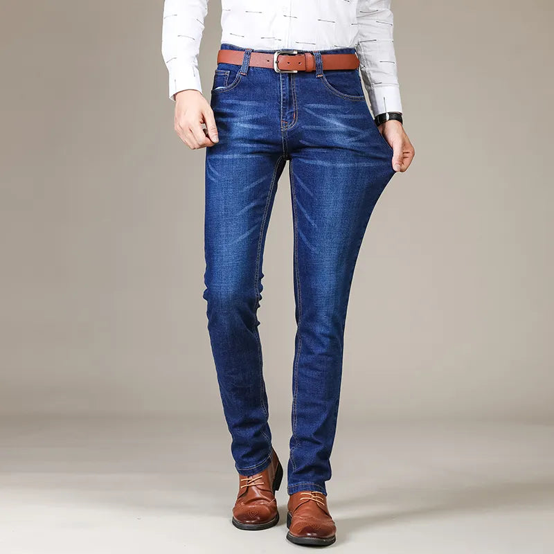 Leon - Herrenjeans mit Stretch und geradem Schnitt