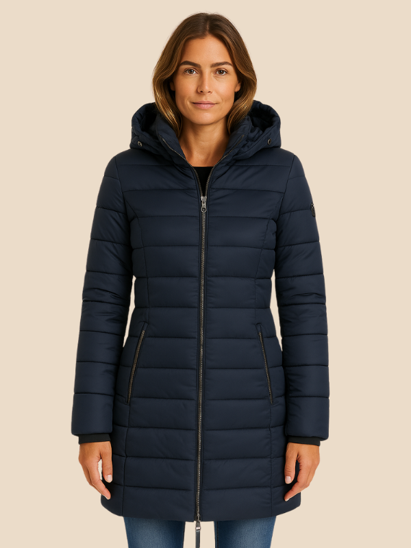 Clara - Damen Steppjacke mit Kapuze