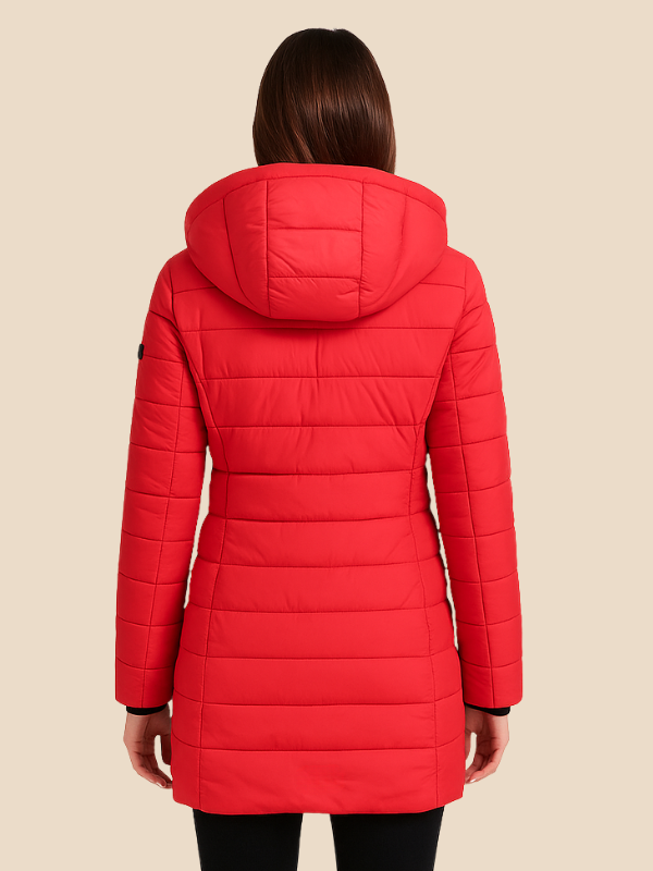 Clara - Damen Steppjacke mit Kapuze