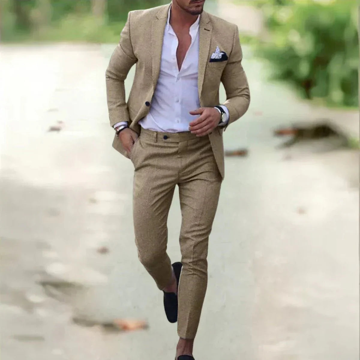 Leon - Herrenanzug mit Slim-Fit Schnitt