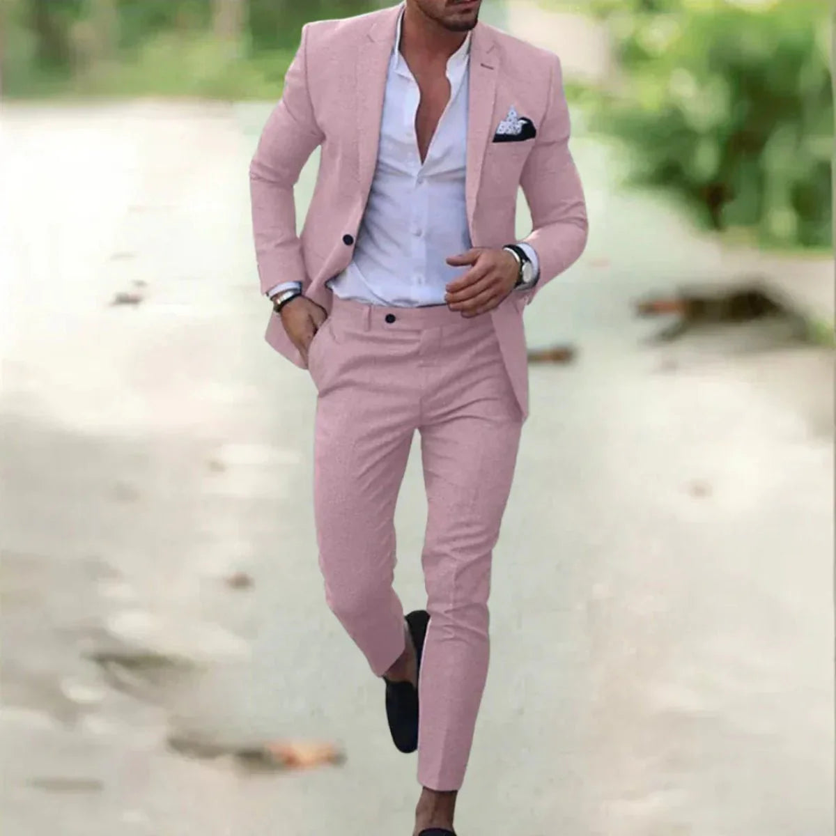 Leon - Herrenanzug mit Slim-Fit Schnitt