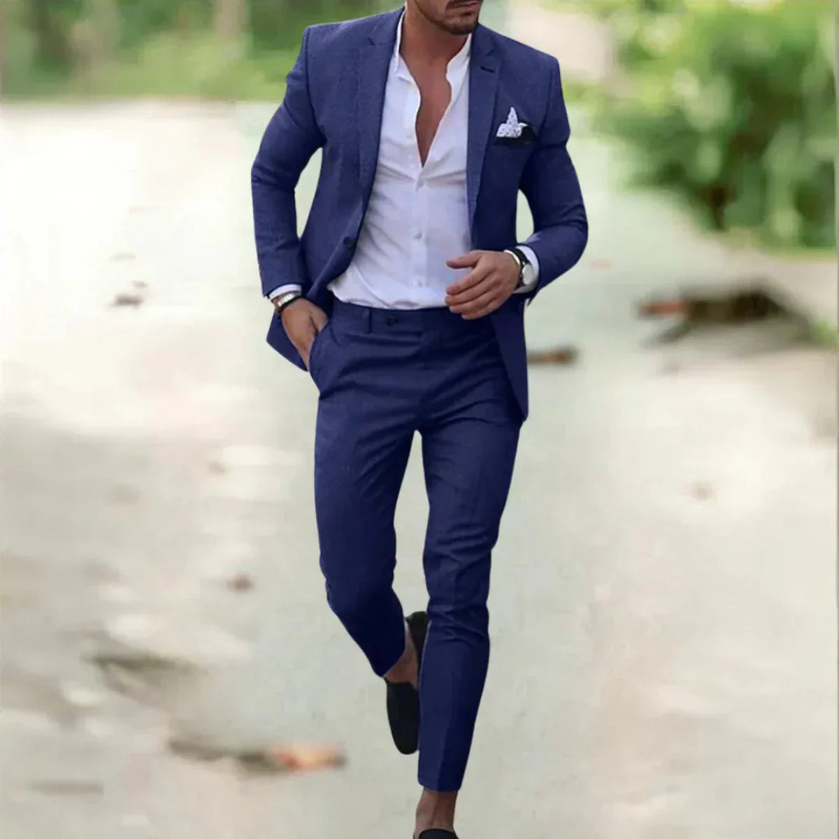 Leon - Herrenanzug mit Slim-Fit Schnitt
