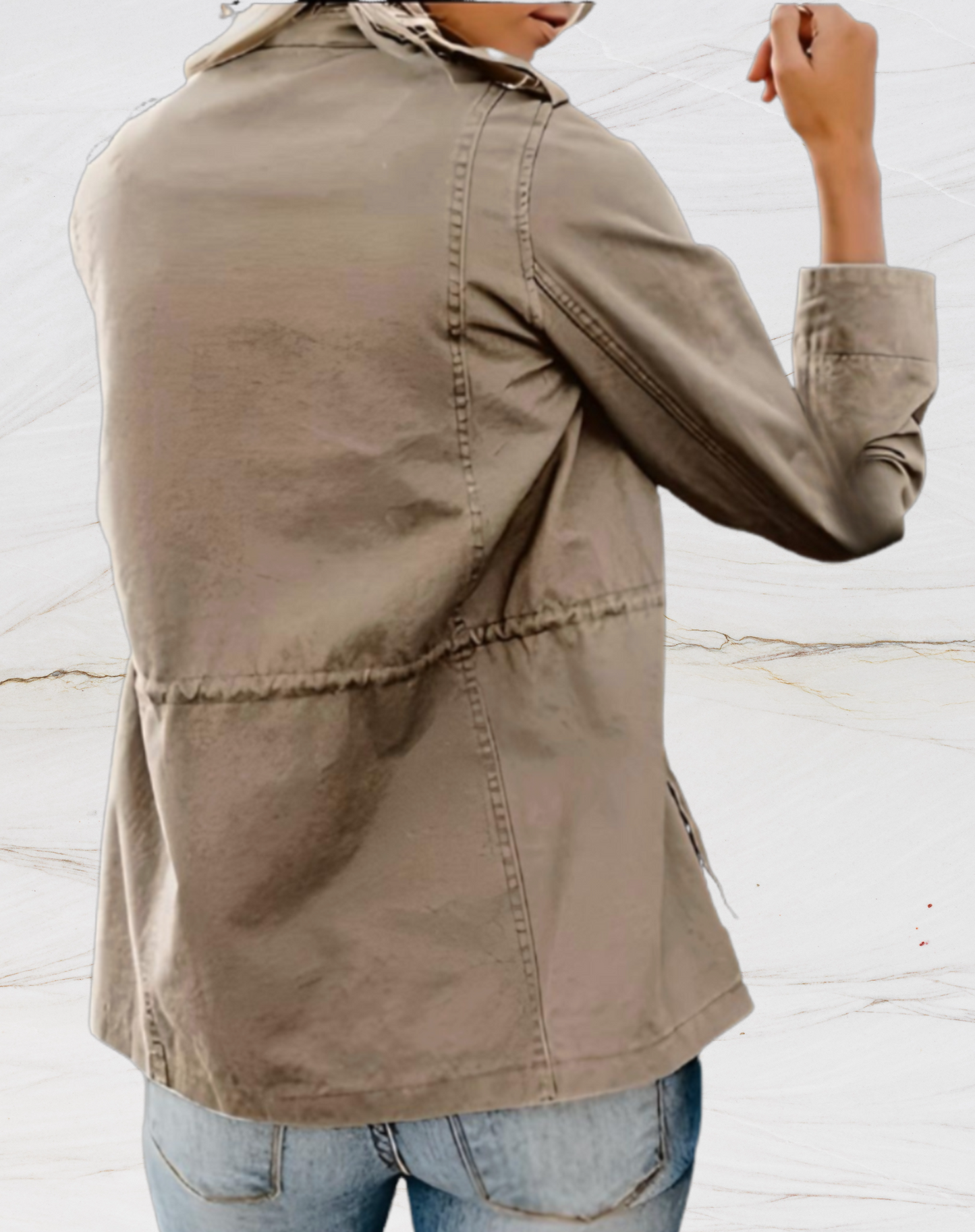 Sophie – Leichte Utility Jacke Damen