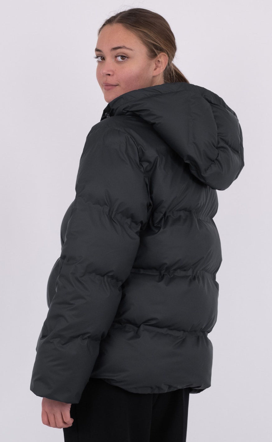 Maya - Winterjacke für Damen Steppjacke Daunenoptik mit Kapuze