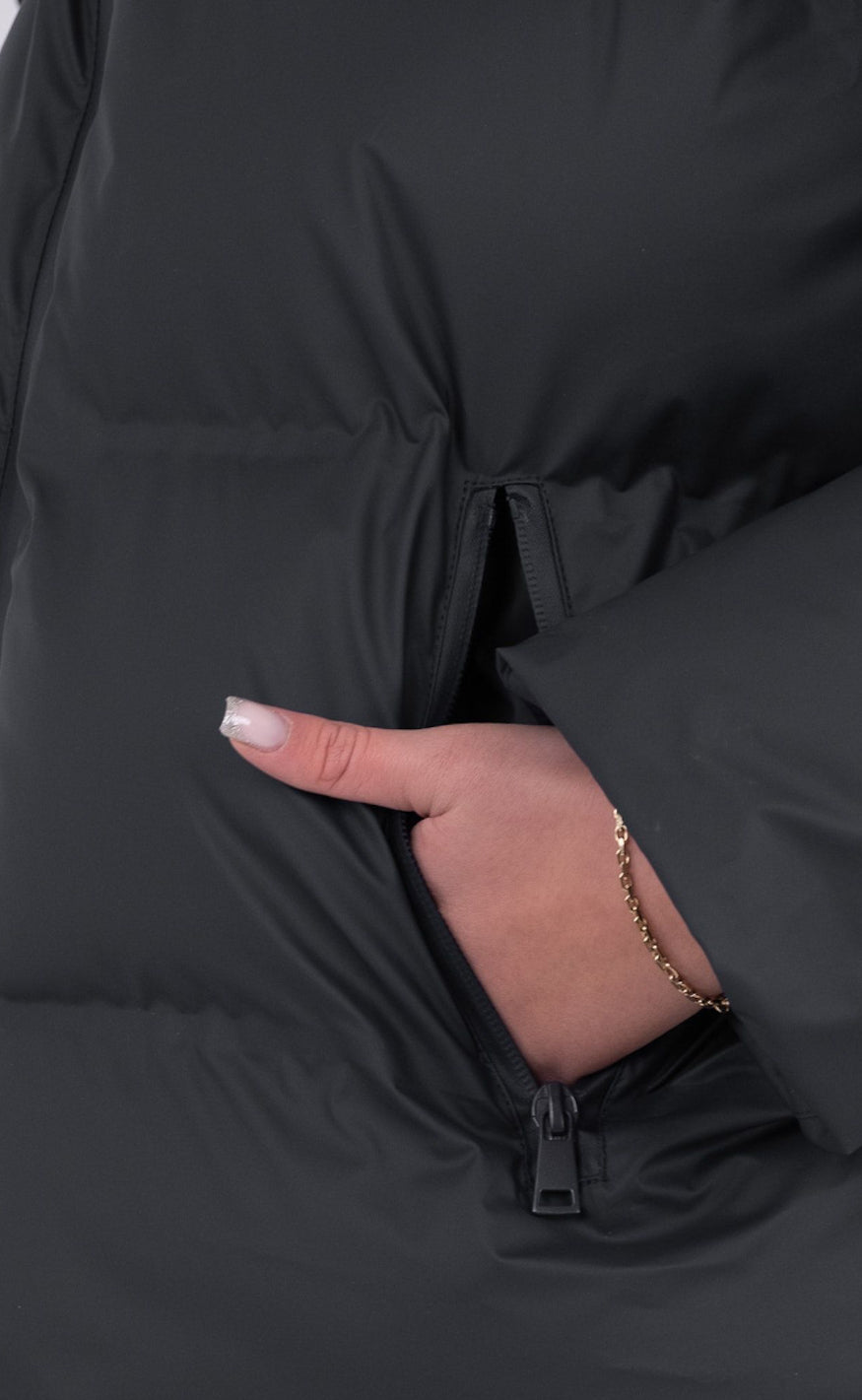 Maya - Winterjacke für Damen Steppjacke Daunenoptik mit Kapuze