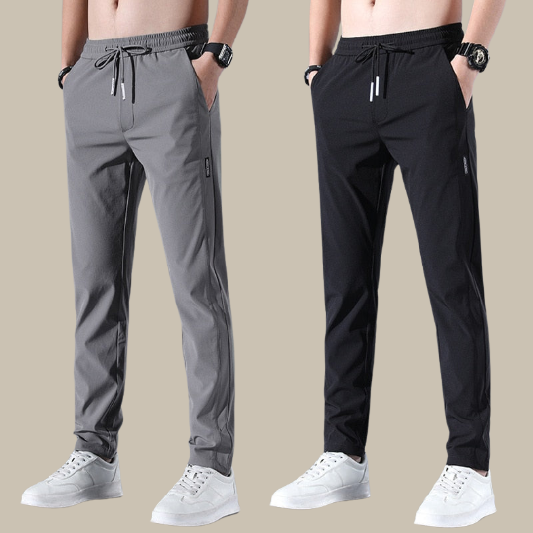 Luca - Herren Jogginghose Slim Fit mit Kordelzug