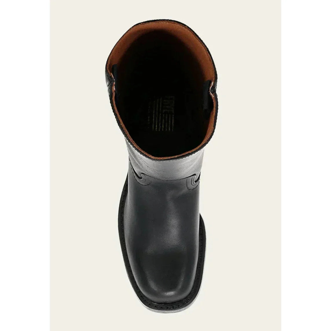 Aurelia – Damen Lederstiefel in Braun mit Blockabsatz