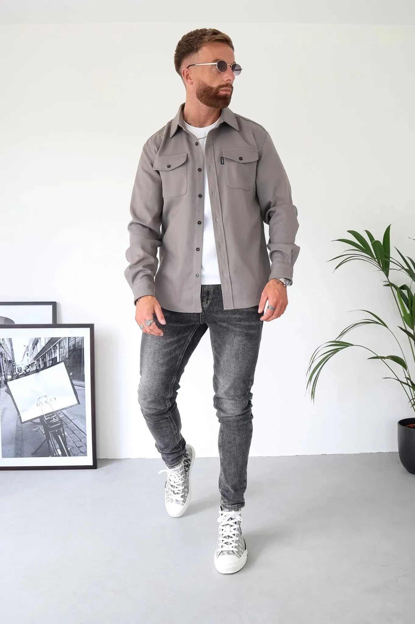 Finn – Overshirt aus Baumwolle Herren