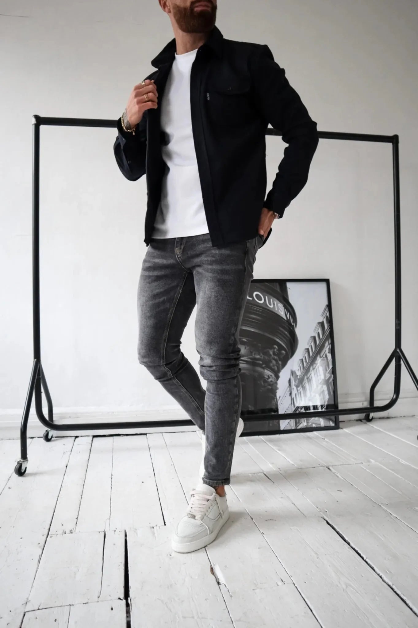 Finn – Overshirt aus Baumwolle Herren