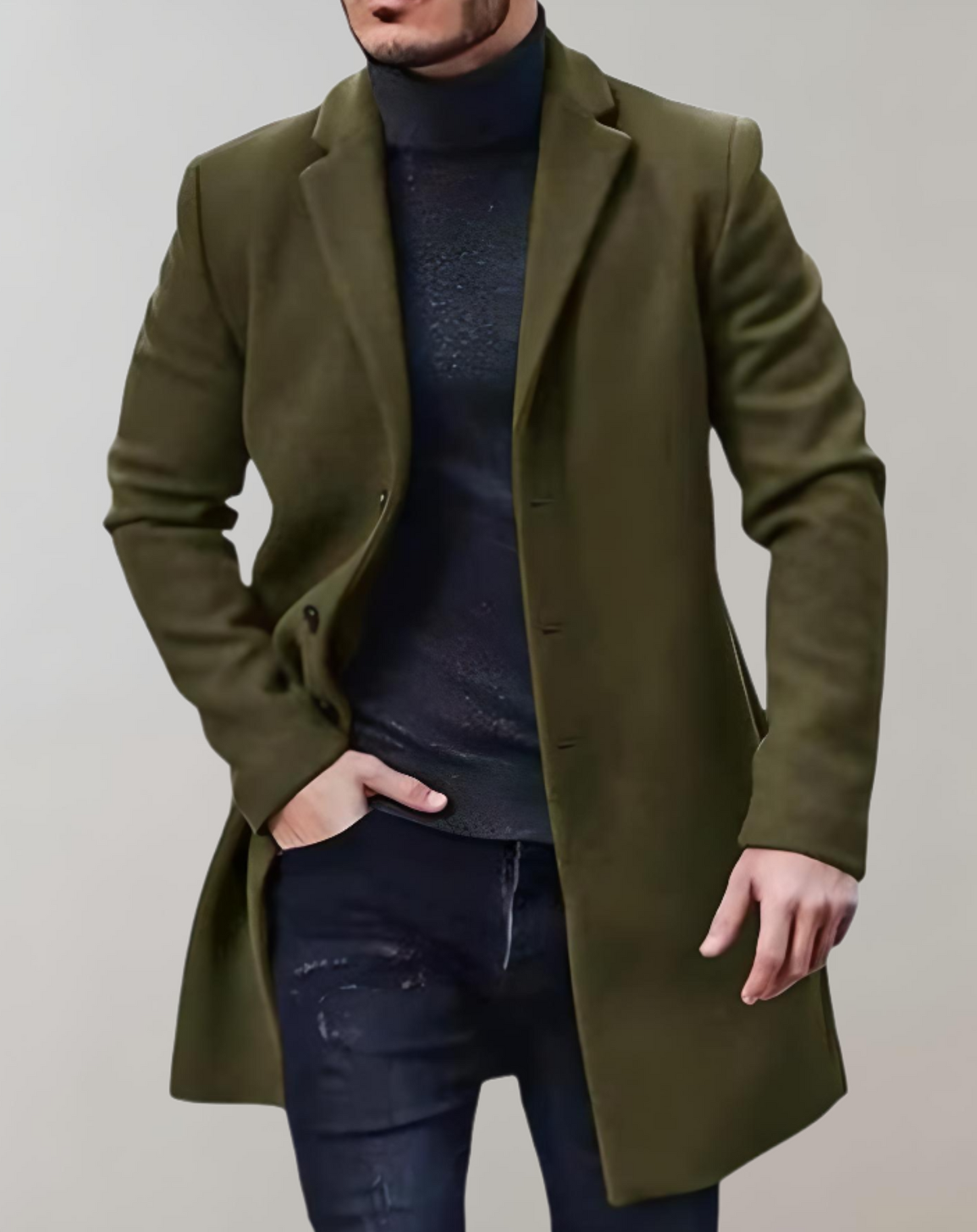 Adrien – Klassischer Mantel Herren
