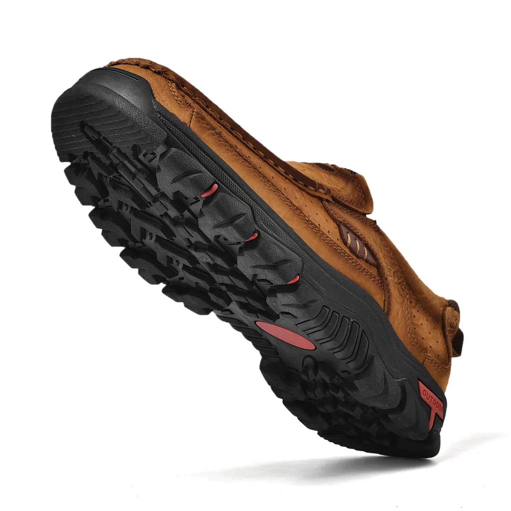 David - Herren Slipper mit rutschfester Sohle und Bequem-Passform