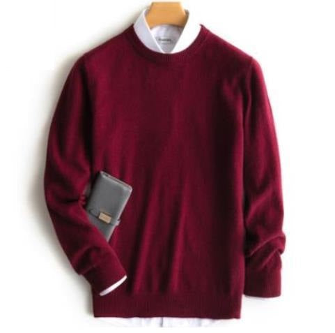 Noel – Kaschmirpullover Herren mit Rundhalsausschnitt