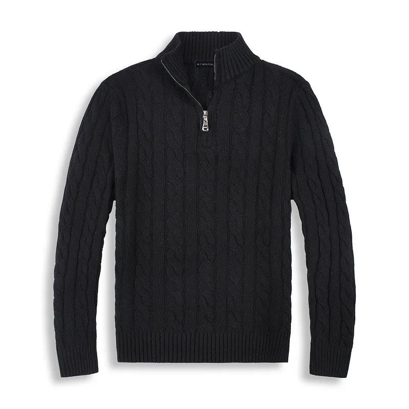 Adrian – Old Money Half Zip Sweater Herren