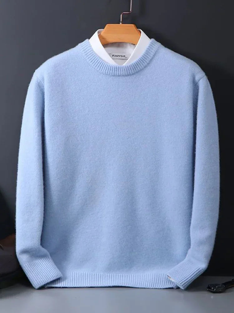Jonas - Herren Pullover mit Rundhalsausschnitt