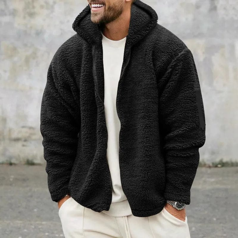 Lennox – Fleece Hoodie mit Reißverschluss für Herren