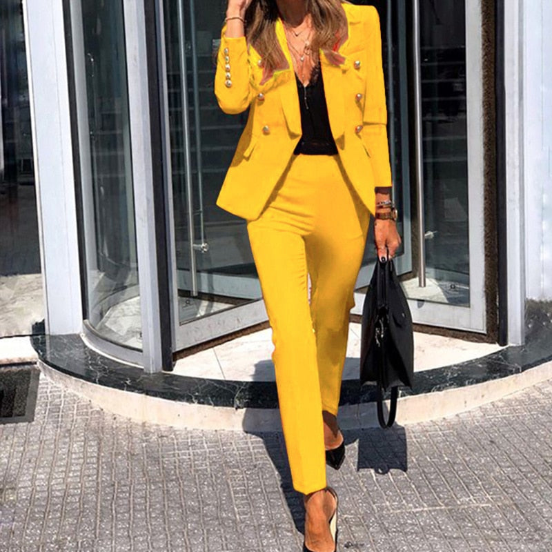 Clara - Damen Anzug 2-teilig Blazer und Hose