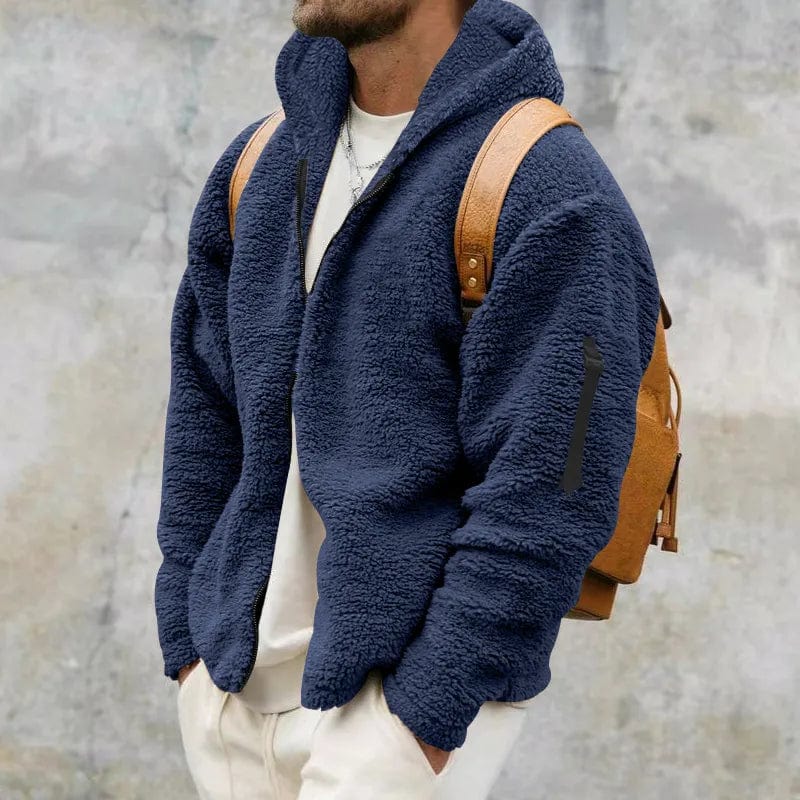 Lennox – Fleece Hoodie mit Reißverschluss für Herren