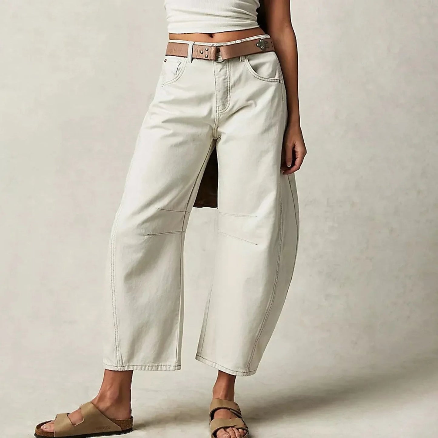 Ella – Weit geschnittene Jeans Damen mit High Waist