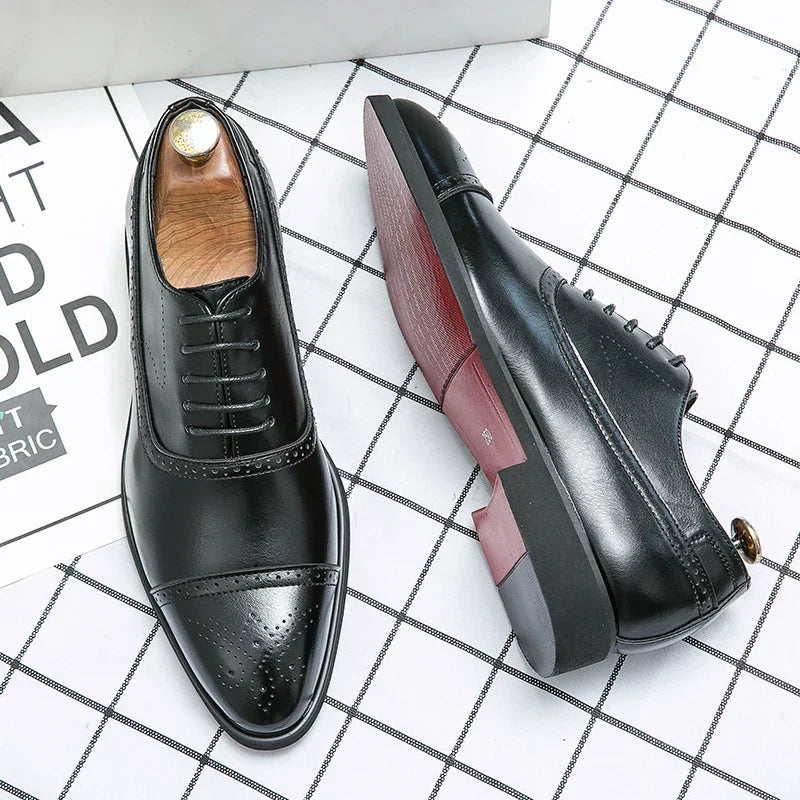 Lukas – Klassische Oxford-Brogues für Herren