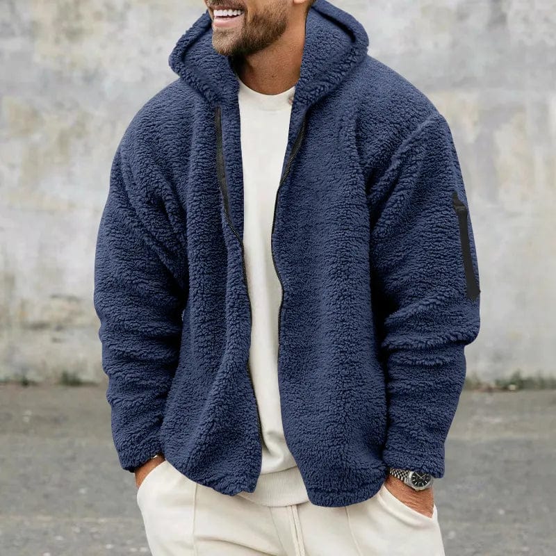 Lennox – Fleece Hoodie mit Reißverschluss für Herren
