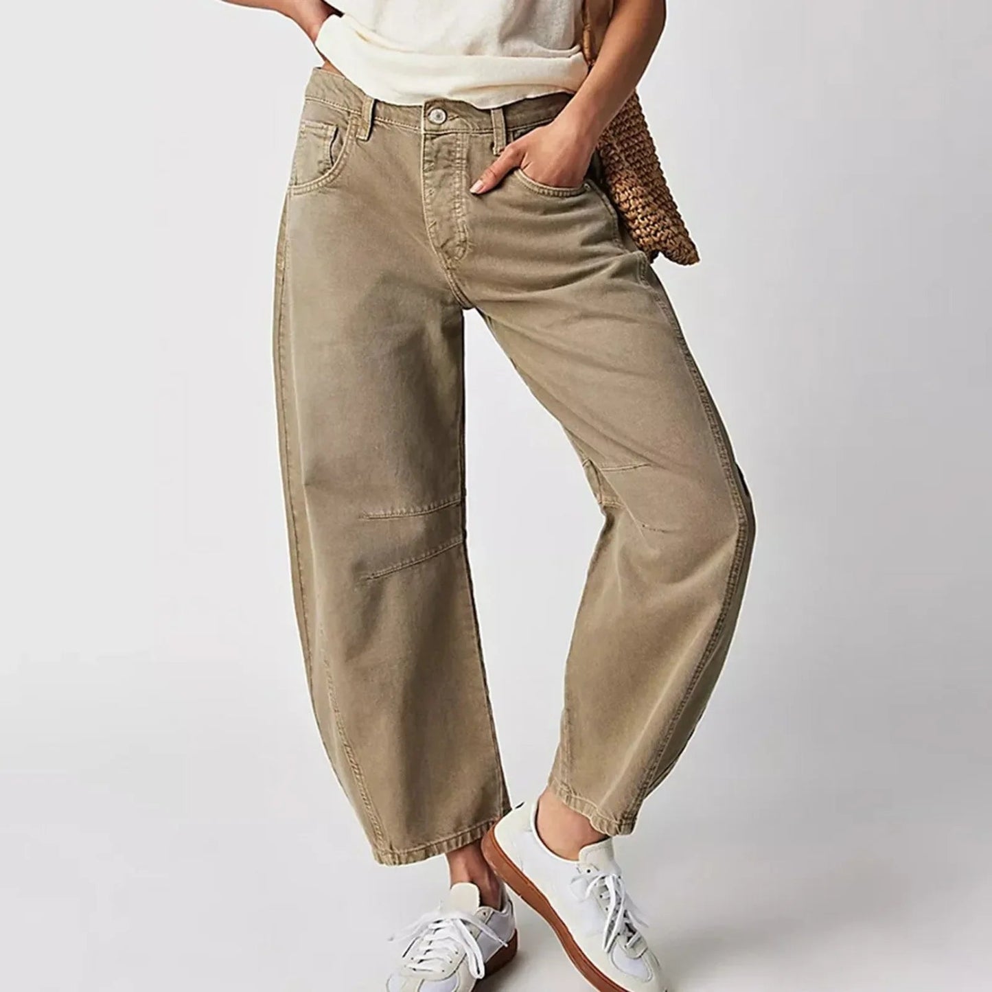 Ella – Weit geschnittene Jeans Damen mit High Waist