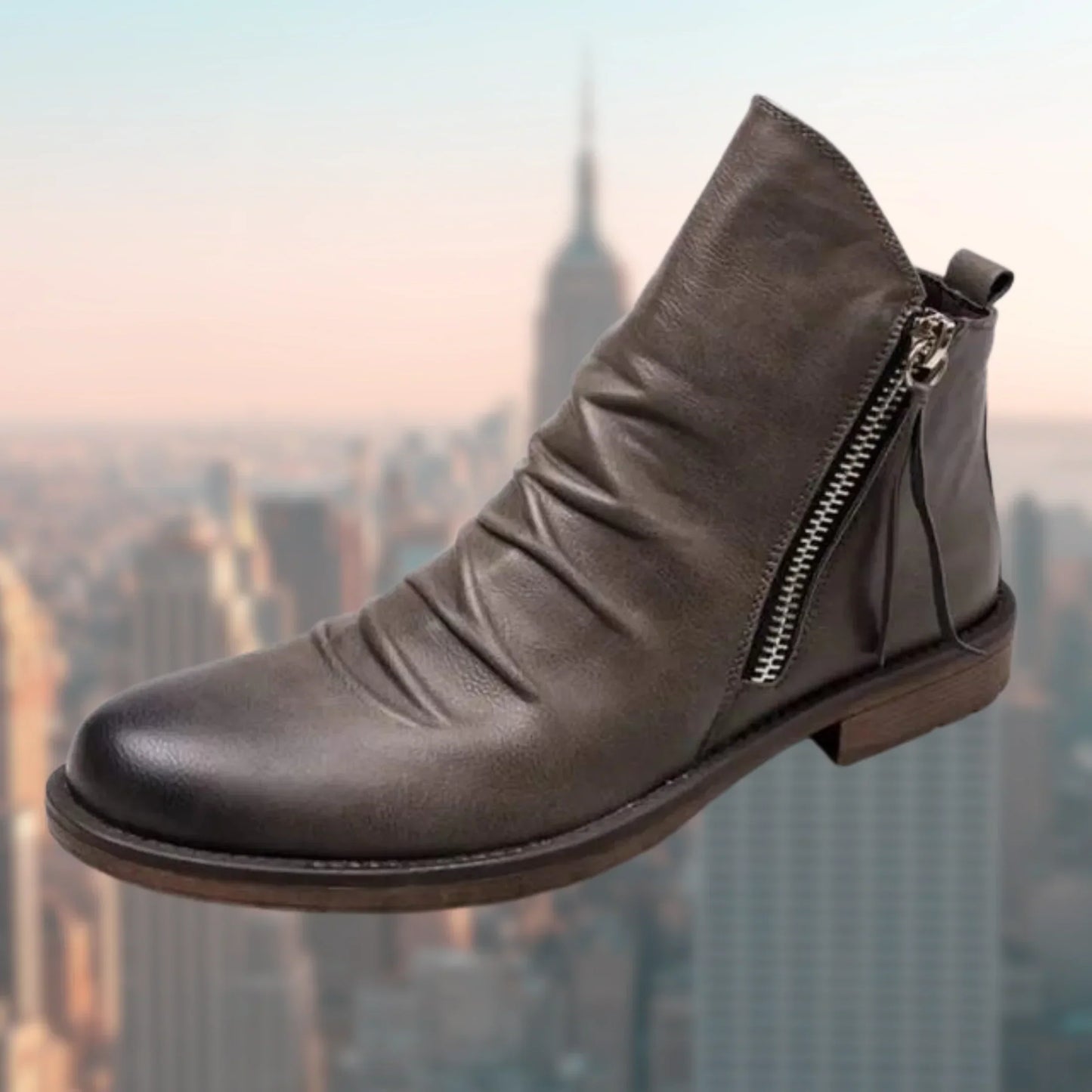 Jhin – Elegante Herren Stiefeletten mit Reißverschluss