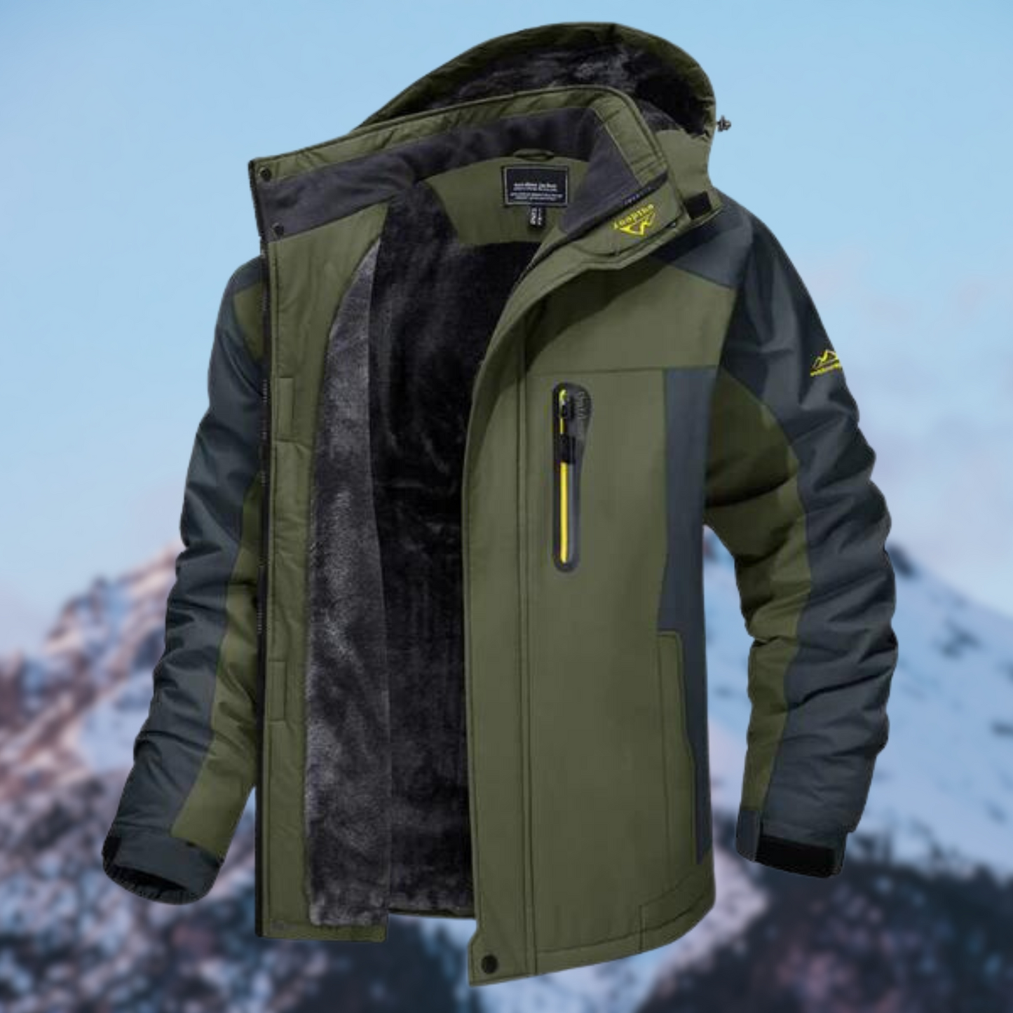 Lennox - Herren Outdoor Winterjacke mit Kapuze