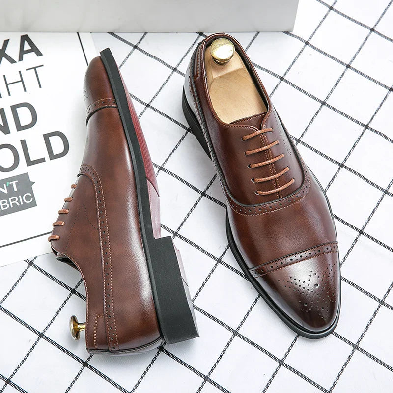 Lukas – Klassische Oxford-Brogues für Herren