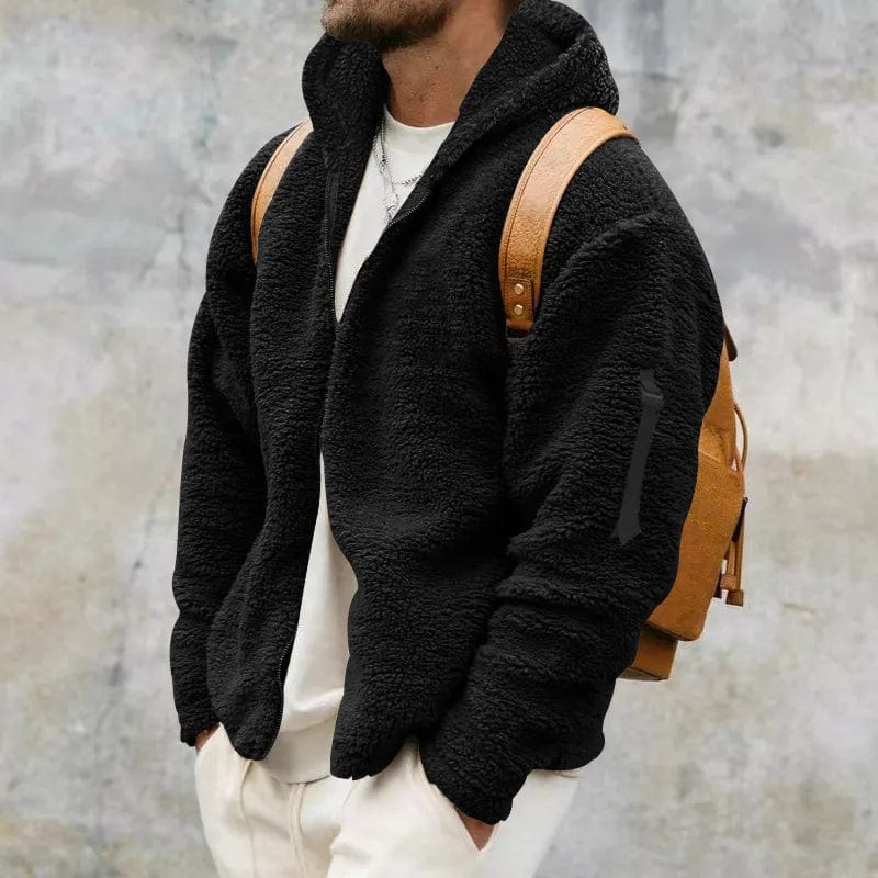 Lennox – Fleece Hoodie mit Reißverschluss für Herren